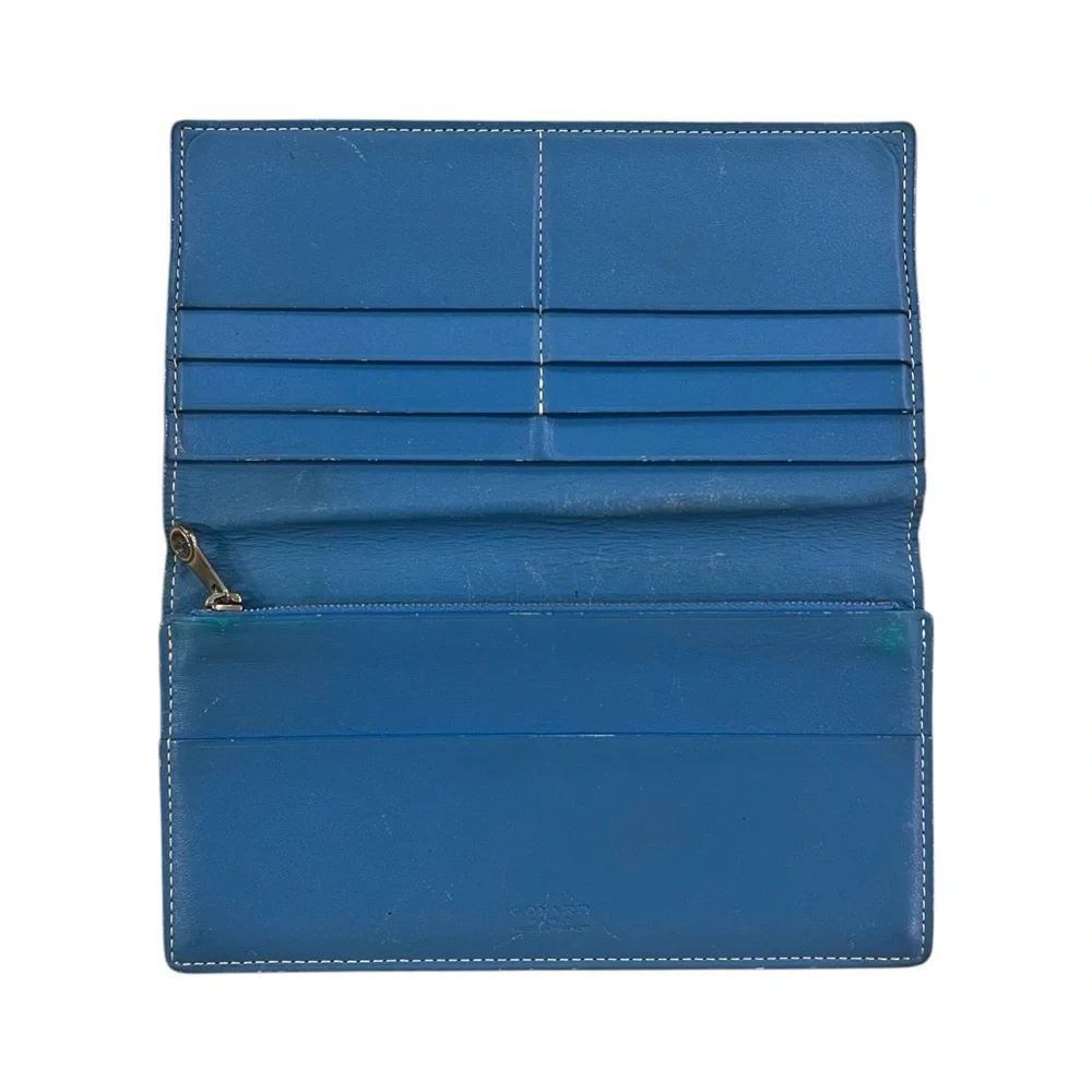 Goyard Azure Blue Wallet - Picture 7 of 8
